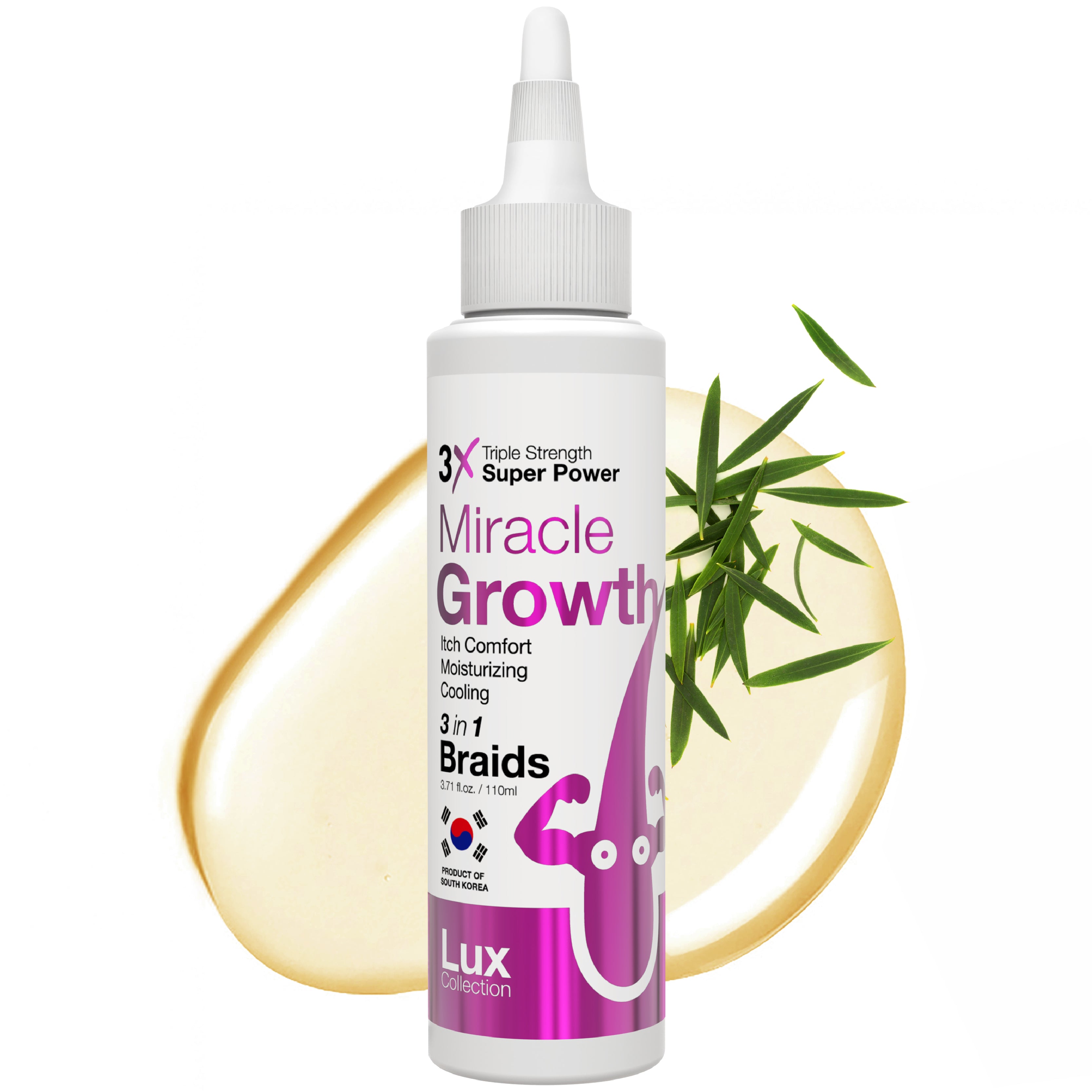 3X Miracle Gro Hair Oil | Anti-Itching