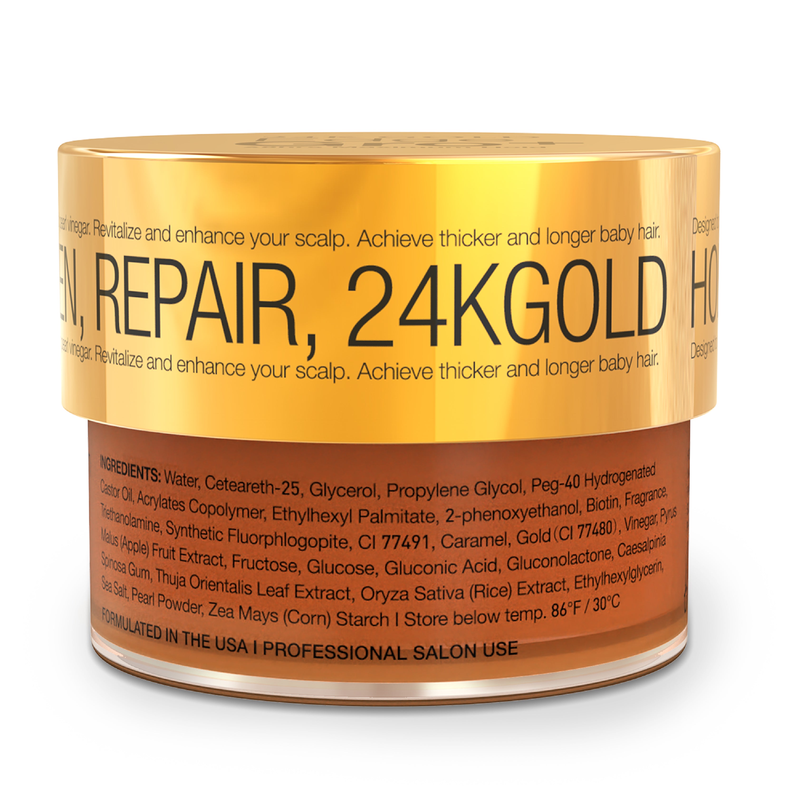 24K Gold Edge Gro+ 48 Maximum Hold Edge Tamer