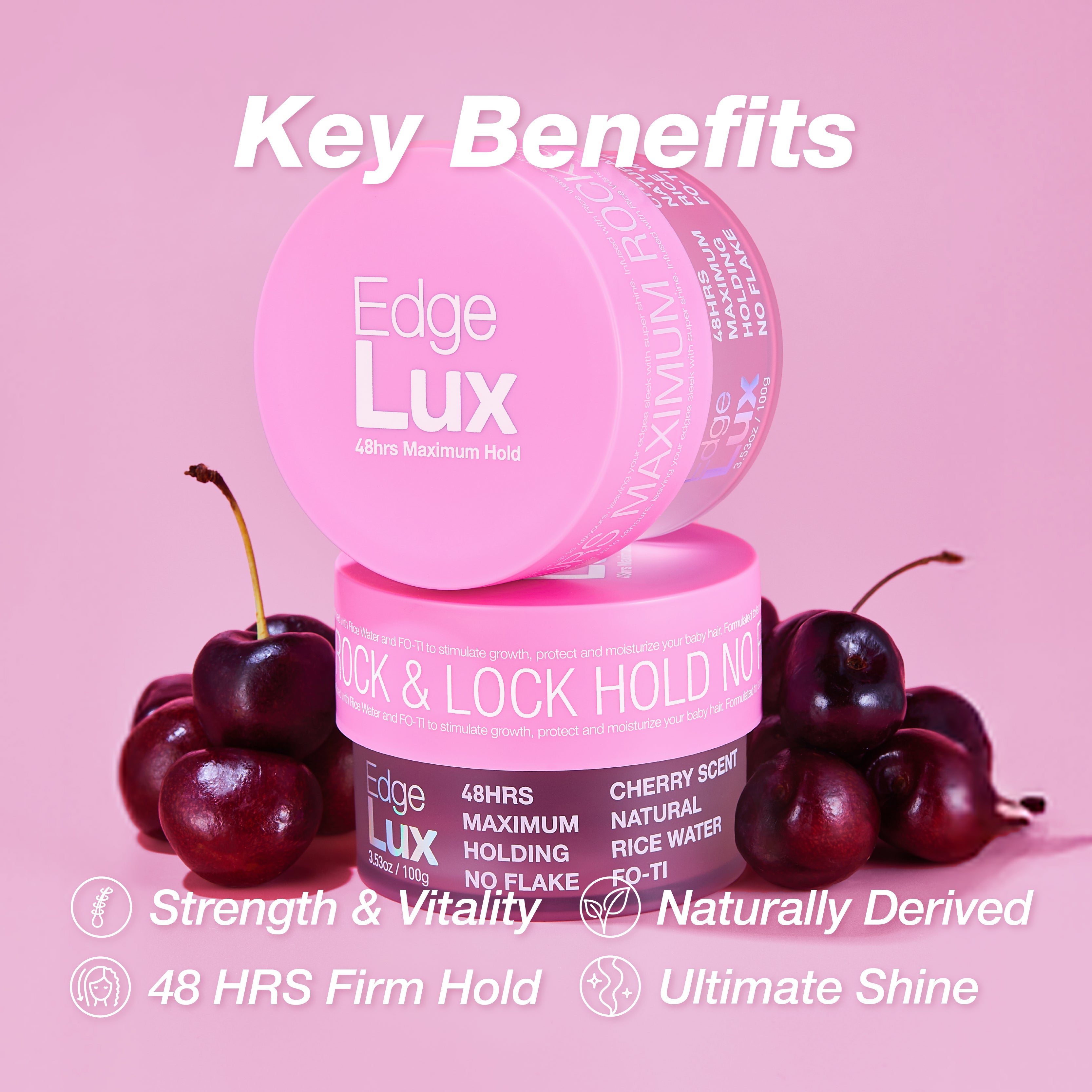 Edge Lux 48 Hour Maximum Hold Edge Tamer Cherry