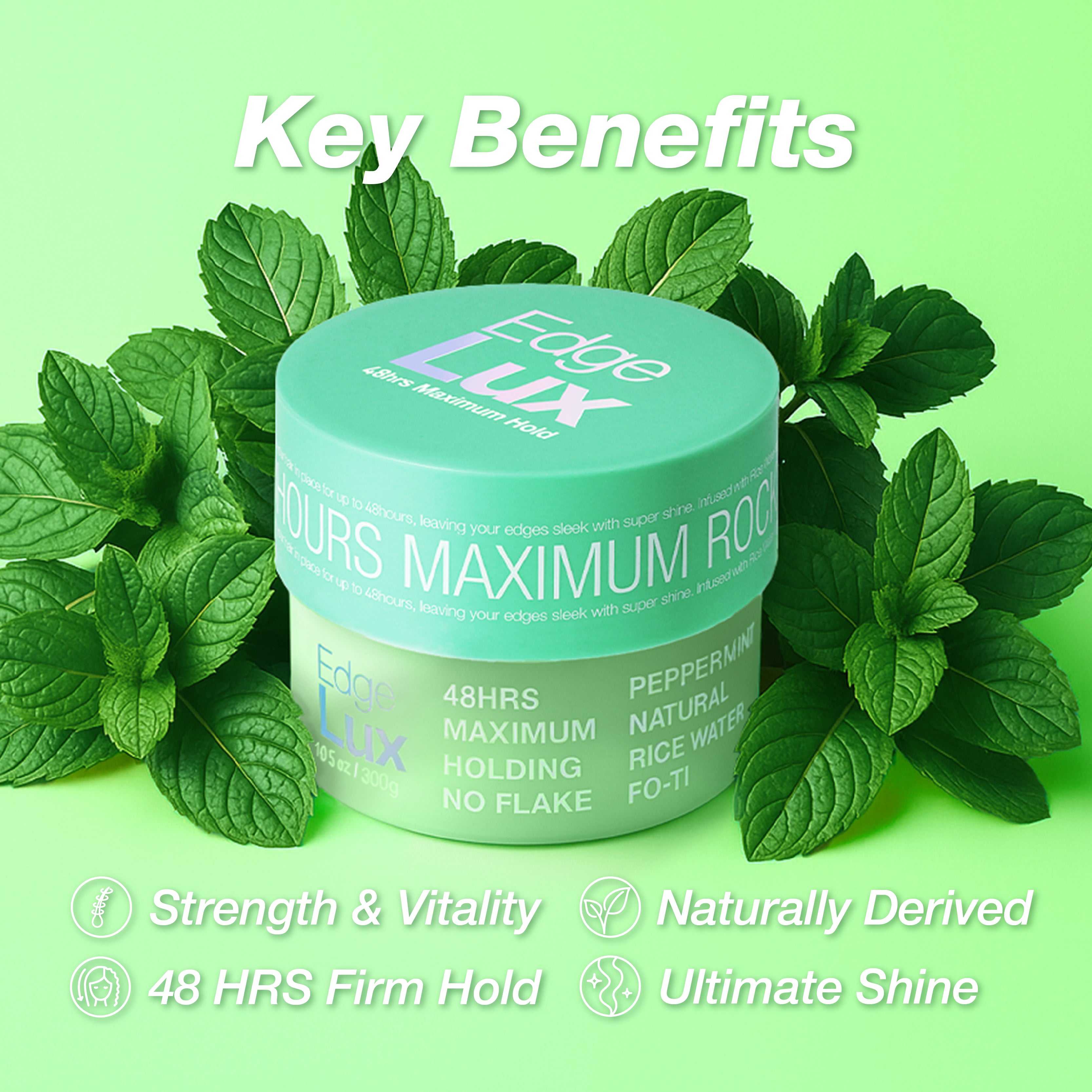 Edge Lux 48 Hour Maximum Hold Edge Tamer Peppermint