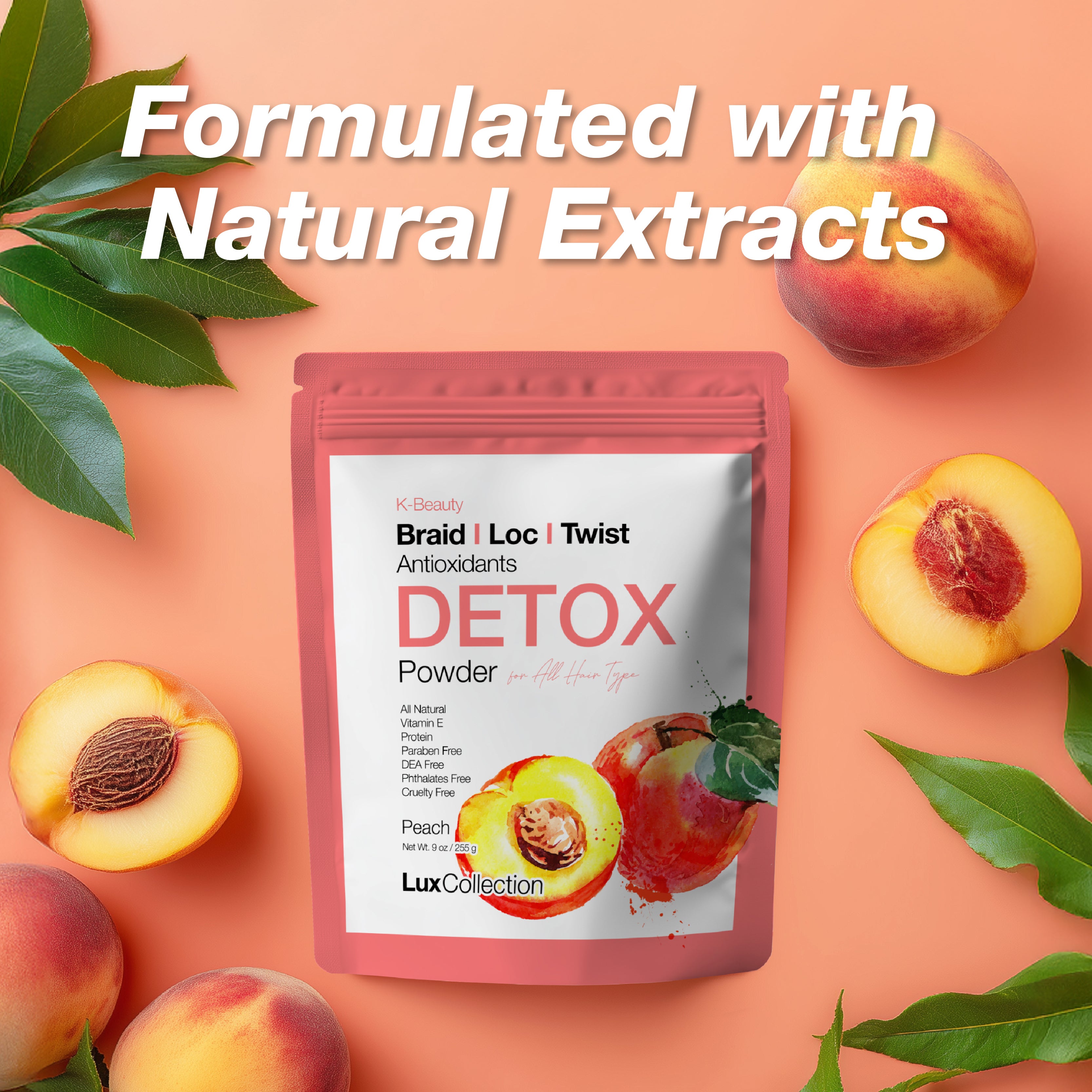 Antioxidants Detox Powder | Peach