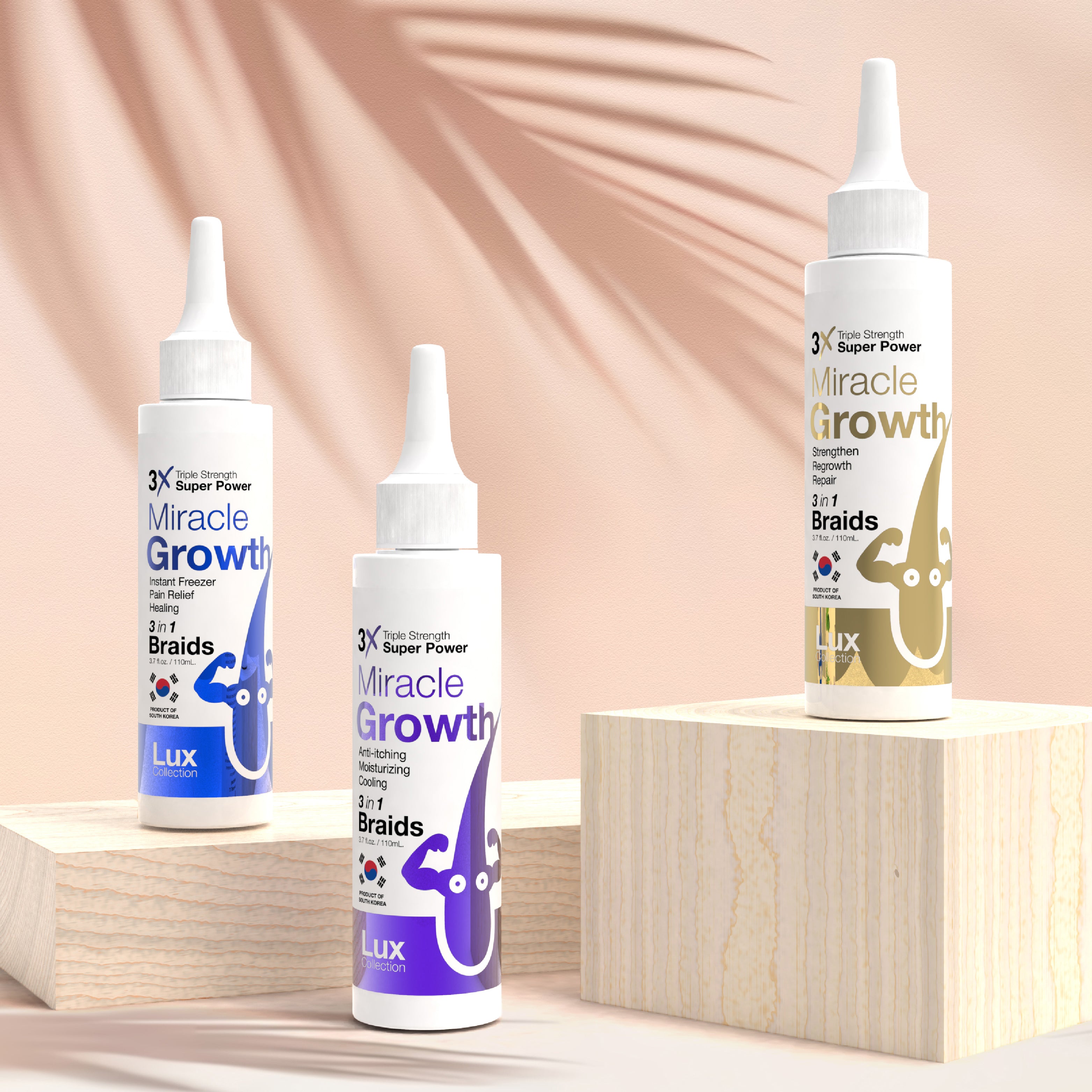 3X Miracle Gro Hair Oil | Original
