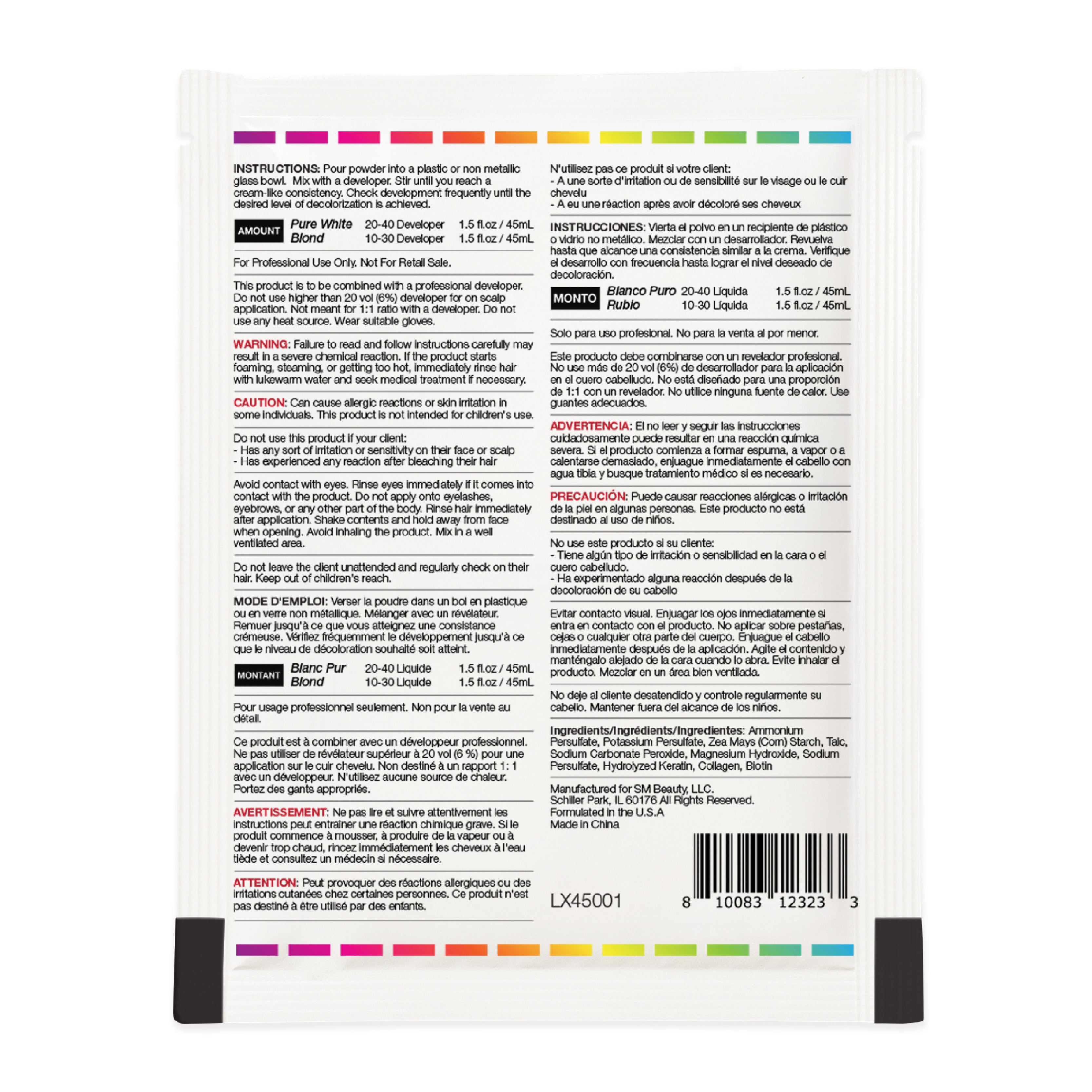 Bleach White Powder Lightener