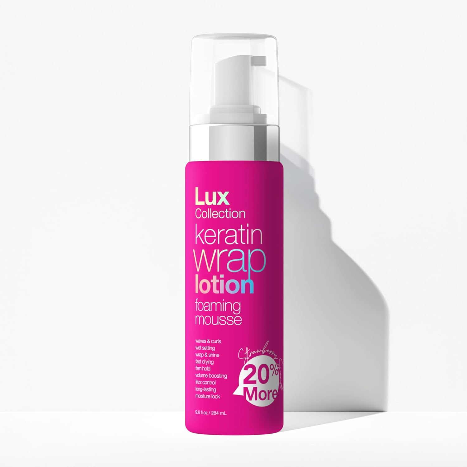 Wrapping Foam Lotion Wave Curl Wet Setting Styling Hair Foaming Mousse Keratin