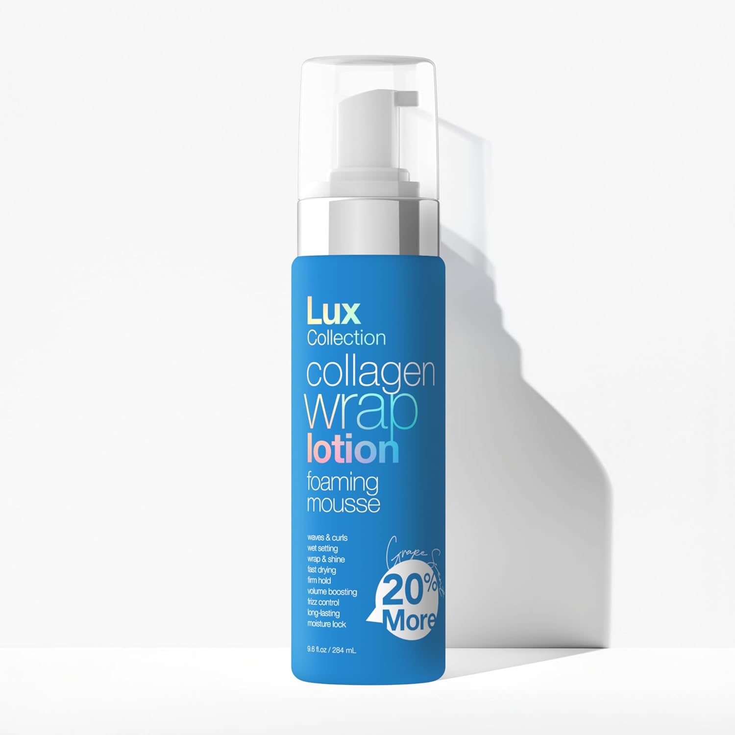 Wrapping Foam Lotion Wave Curl Wet Setting Styling Hair Foaming Mousse Collagen