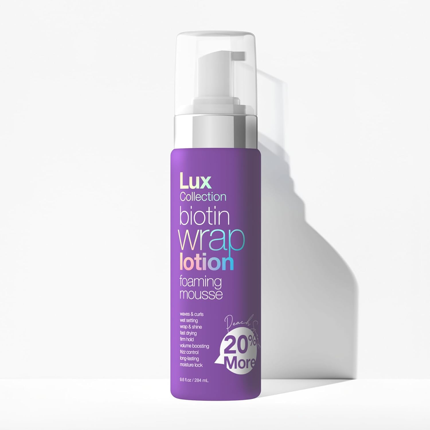 Wrapping Foam Lotion Wave Curl Wet Setting Styling Hair Foaming Mousse Biotin