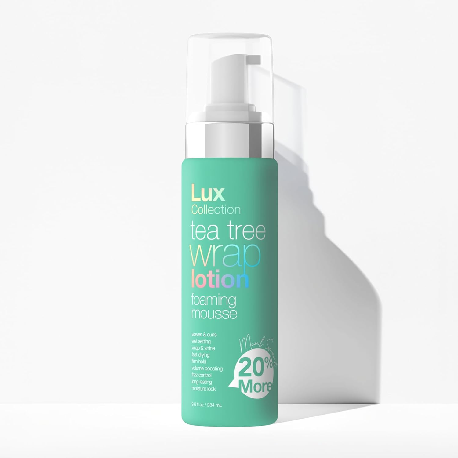 Wrapping Foam Lotion Wave Curl Wet Setting Styling Hair Foaming Mousse Tea Tree