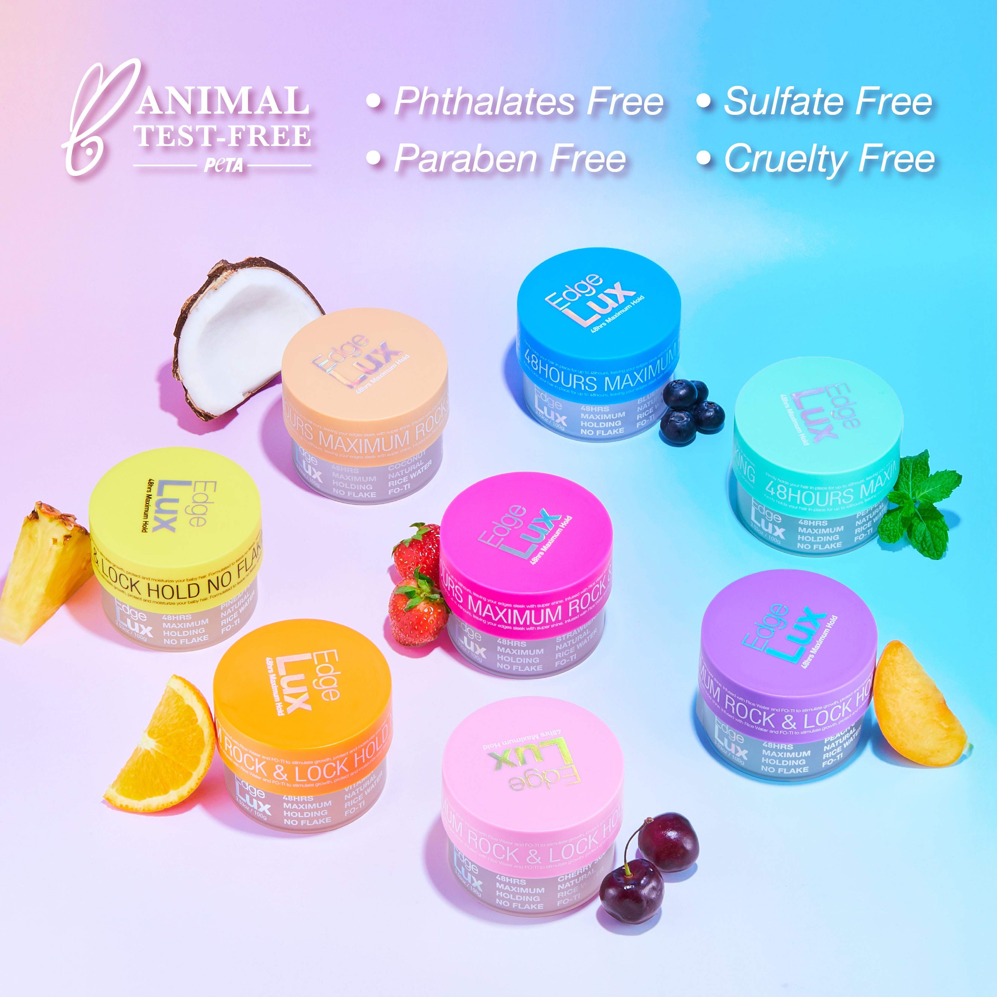 Edge Lux 48 Hour Maximum Hold Edge Tamer Peach