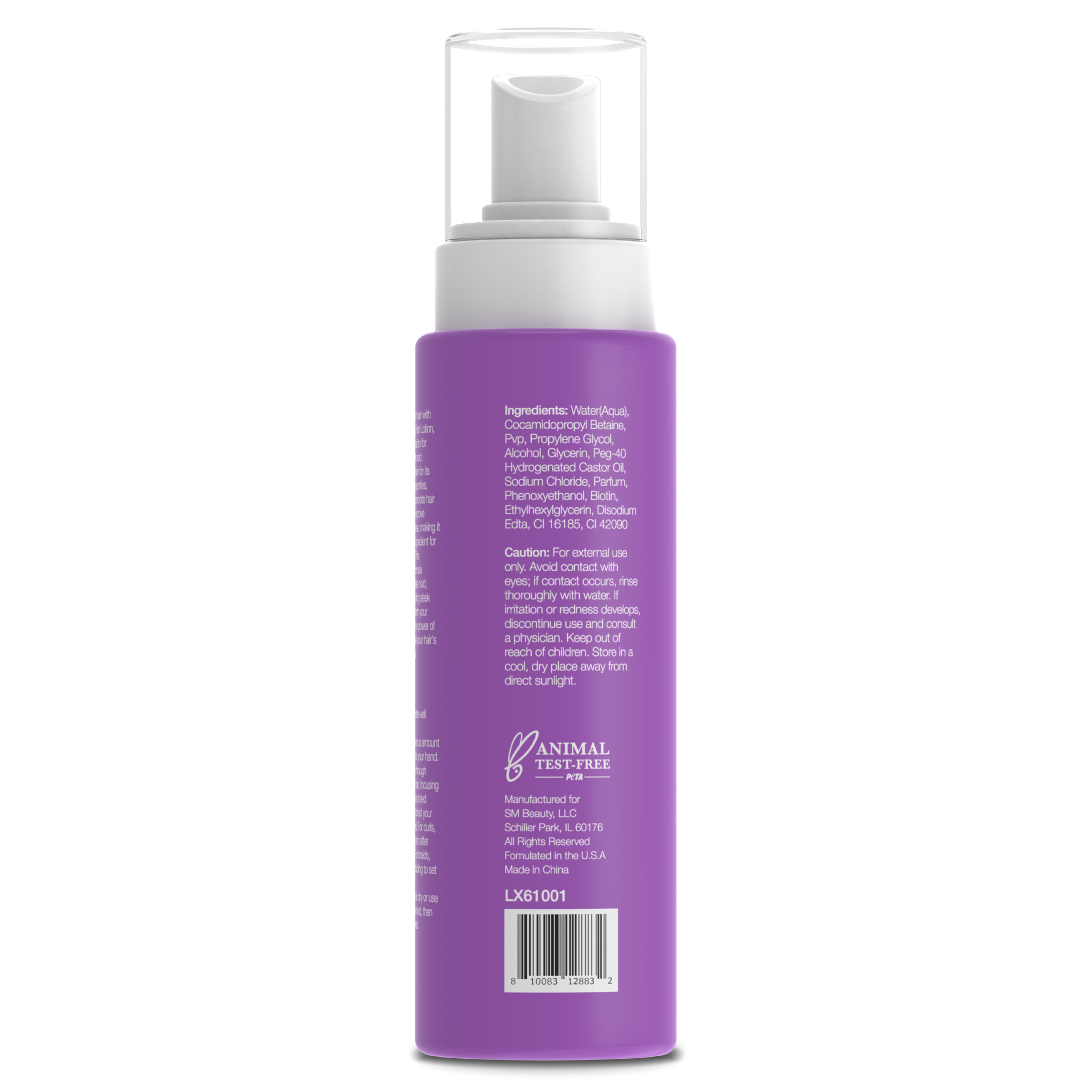 Wrapping Foam Lotion Wave Curl Wet Setting Styling Hair Foaming Mousse Biotin