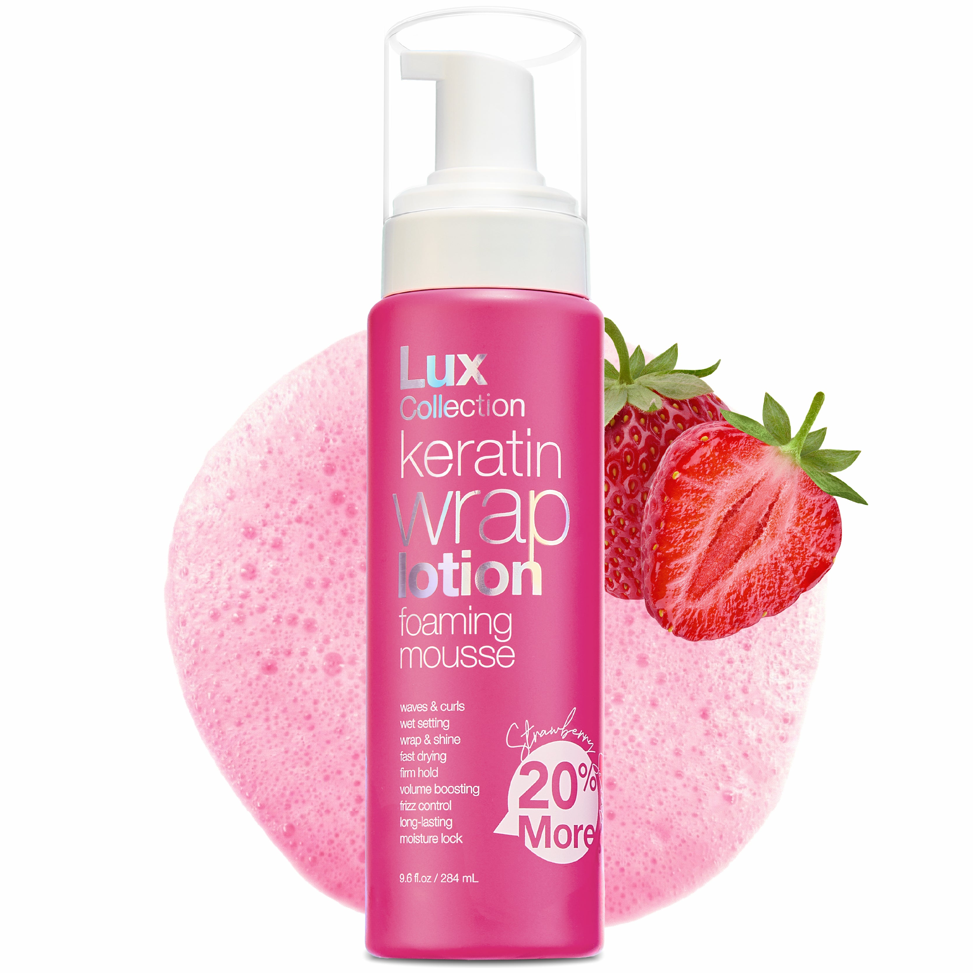 Wrapping Foam Lotion Wave Curl Wet Setting Styling Hair Foaming Mousse