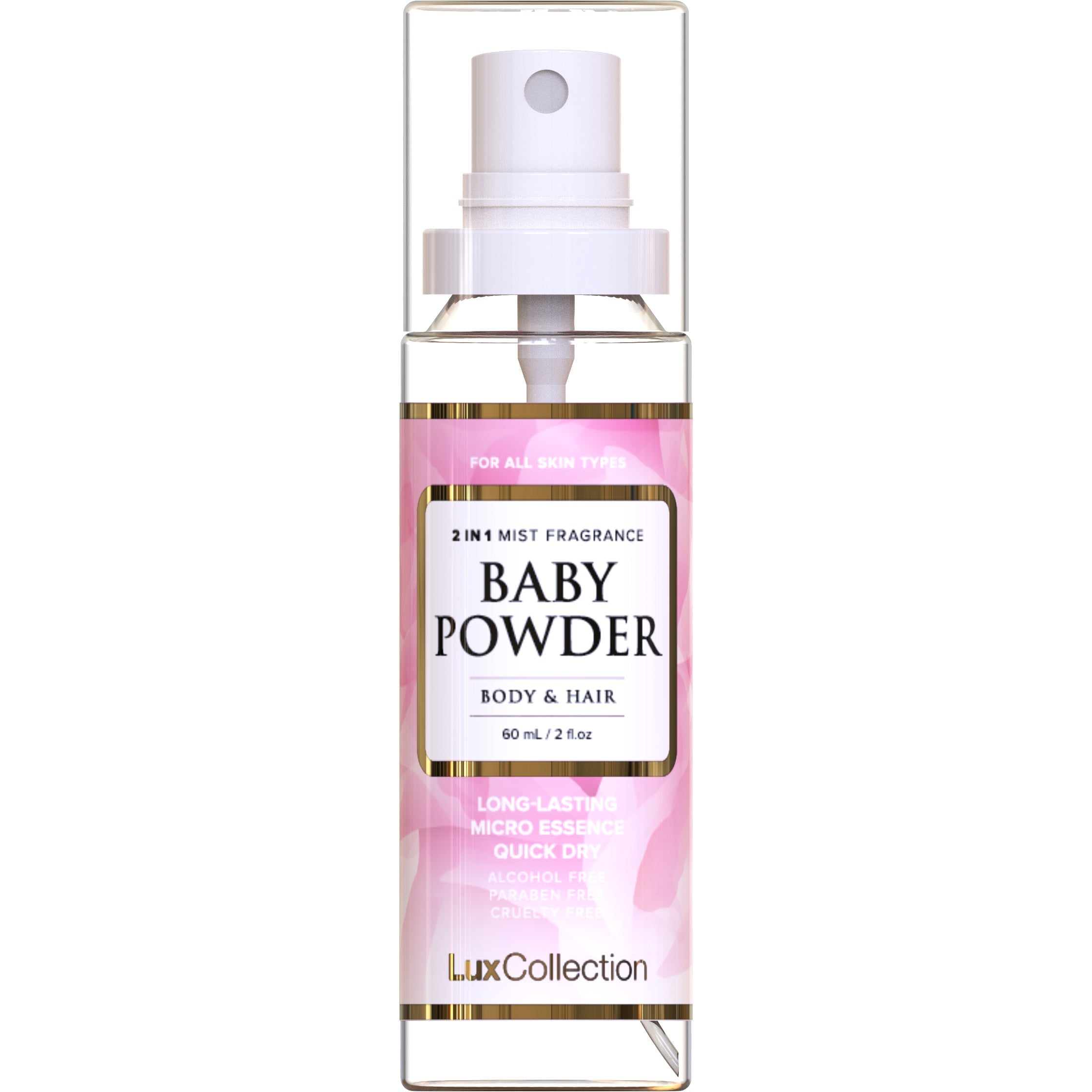 Hair & Body Mist Perfume - Baby Powder