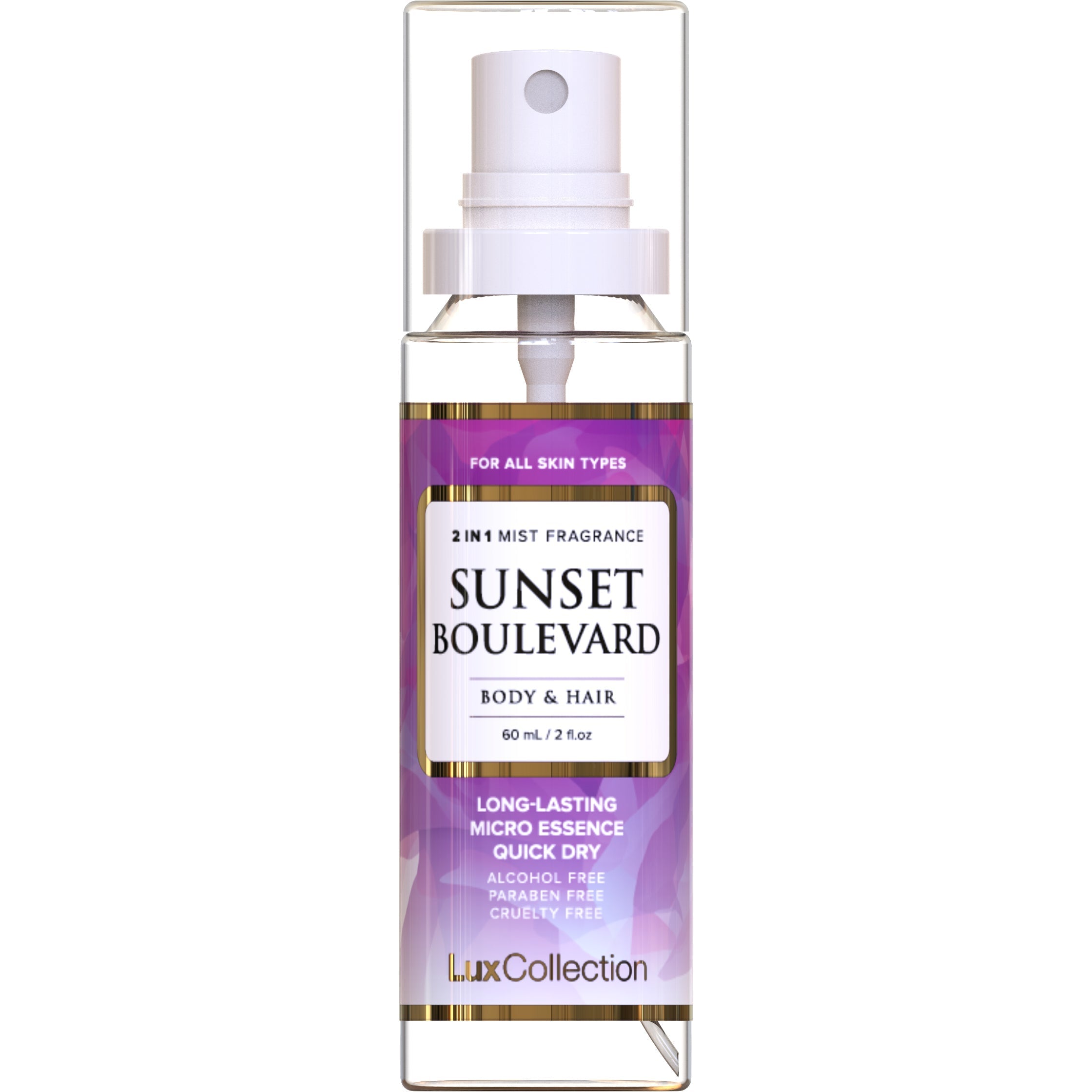 Hair & Body Mist Perfume - Sunset Boulevard