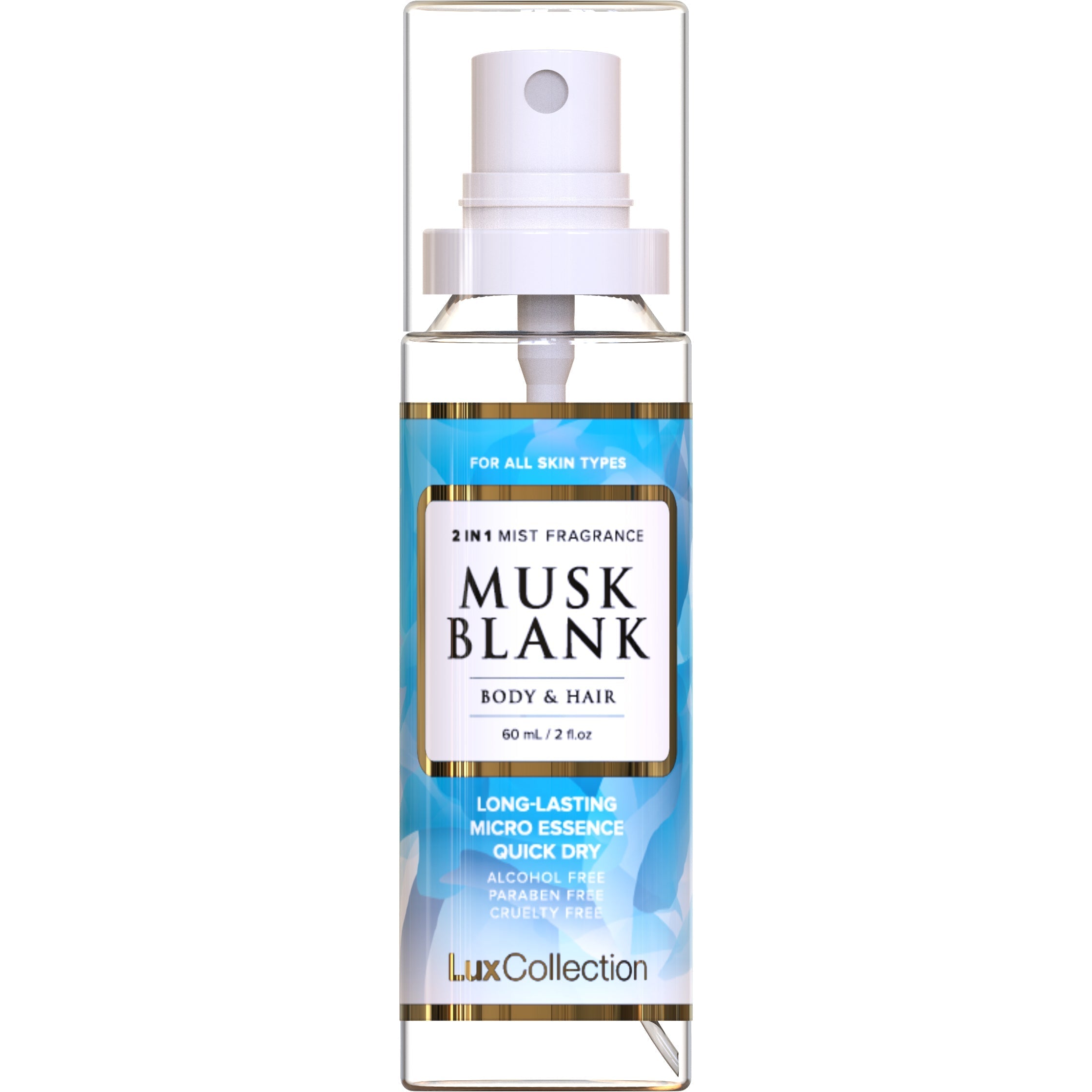 Hair & Body Mist Perfume - Musk Blank