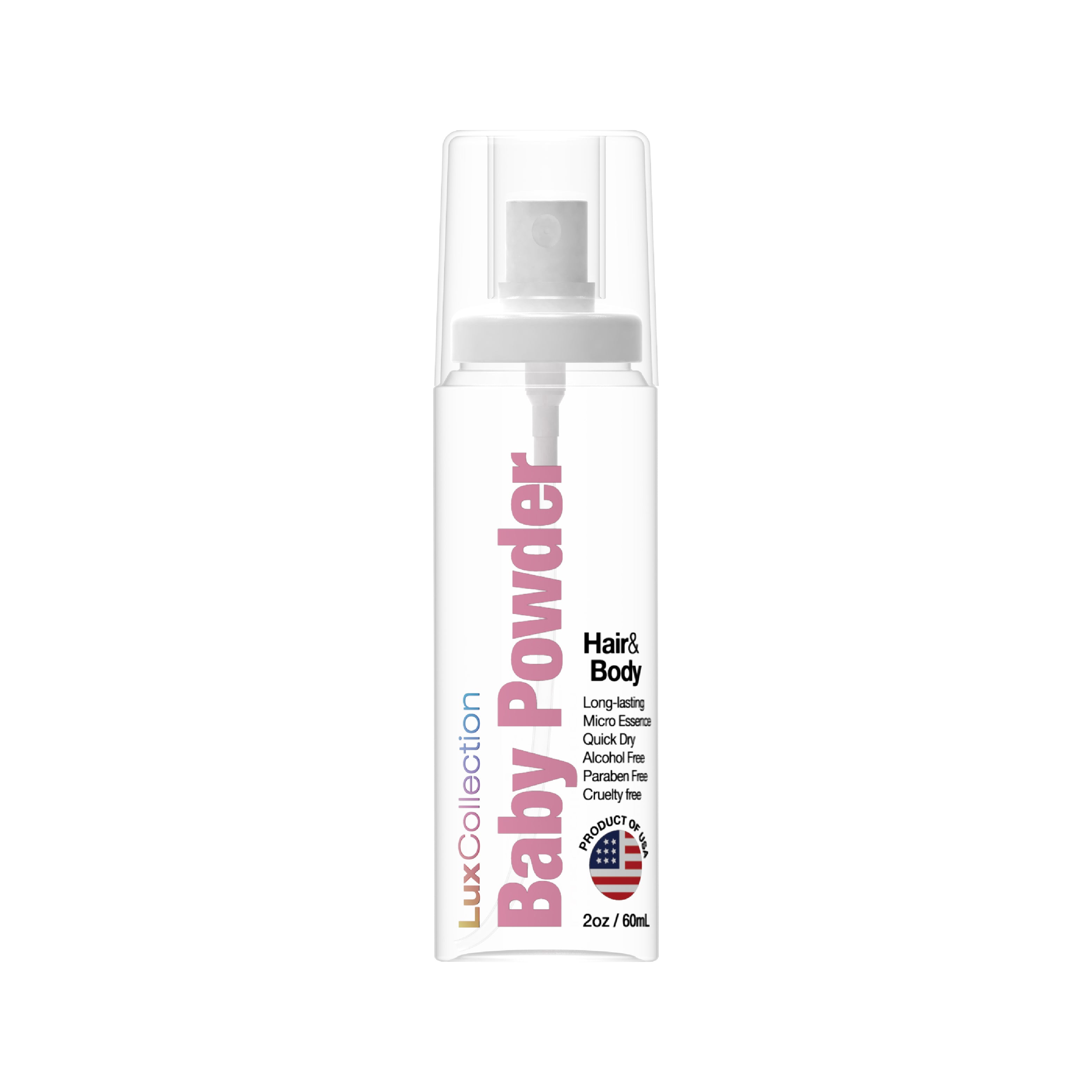 Hair & Body Mist Perfume - Baby Powder