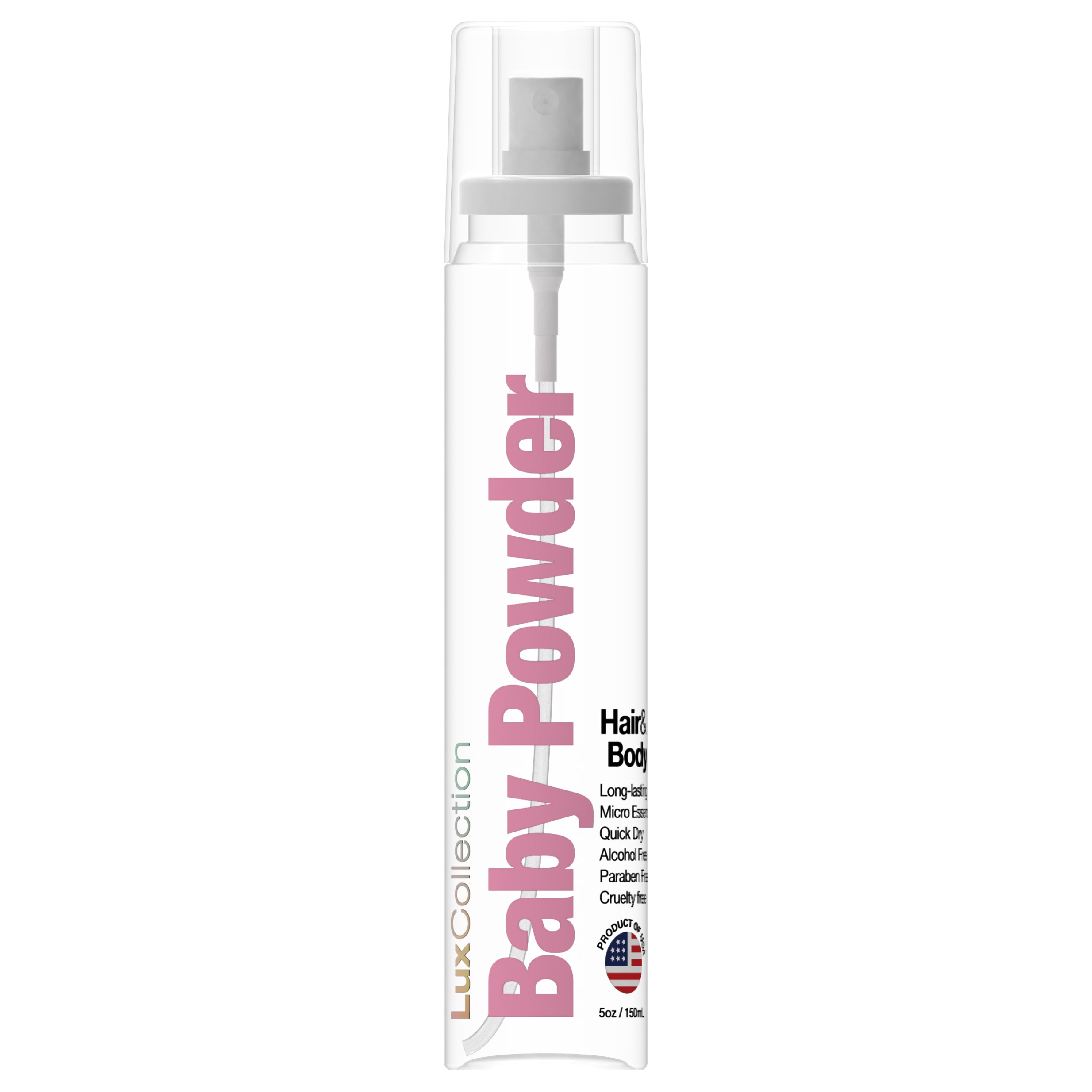 Hair & Body Mist Perfume - Baby Powder