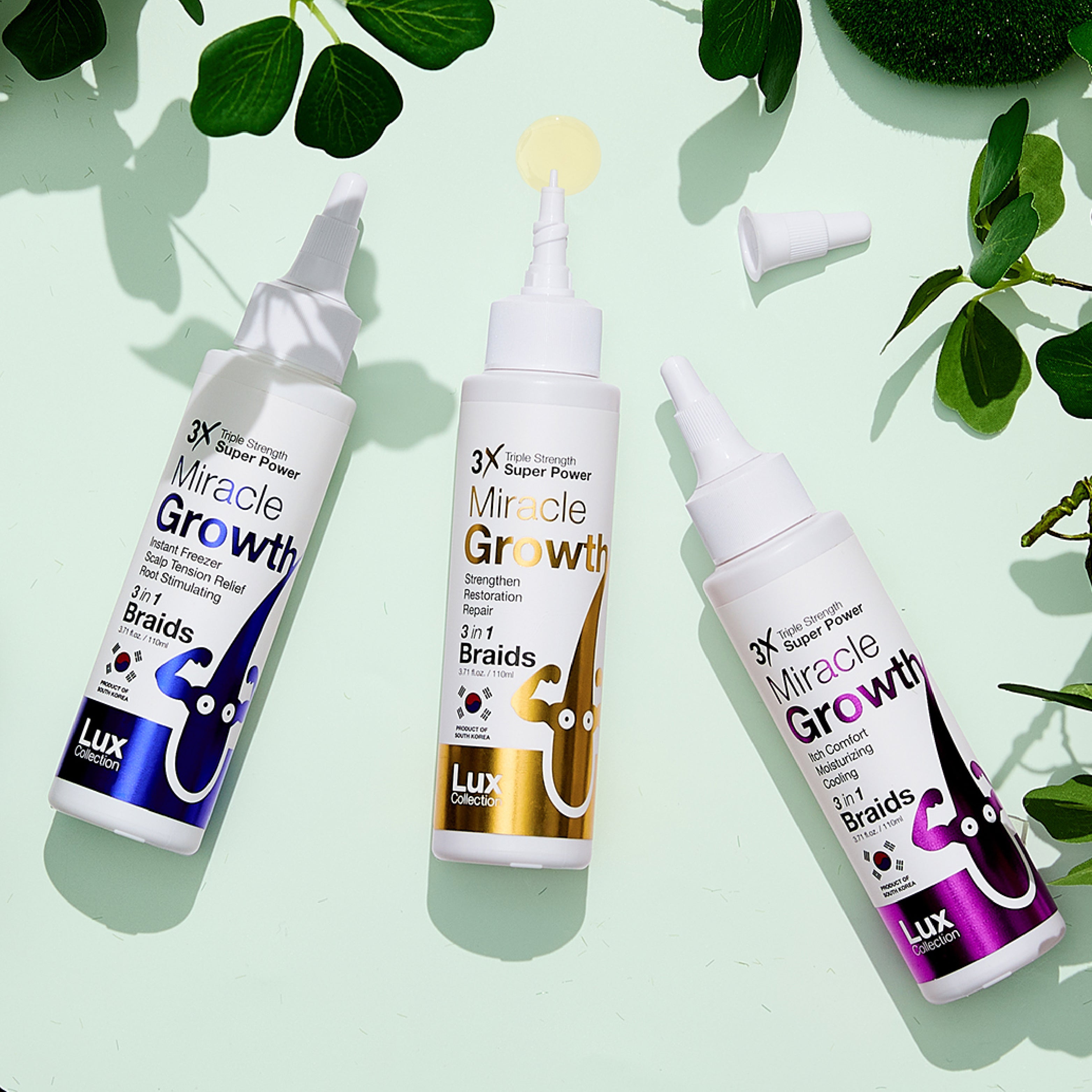 3X Miracle Gro Hair Oil | Anti-Itching